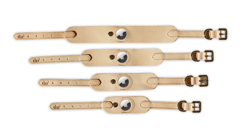 Leather Collar - Compatible with Apple AirTag