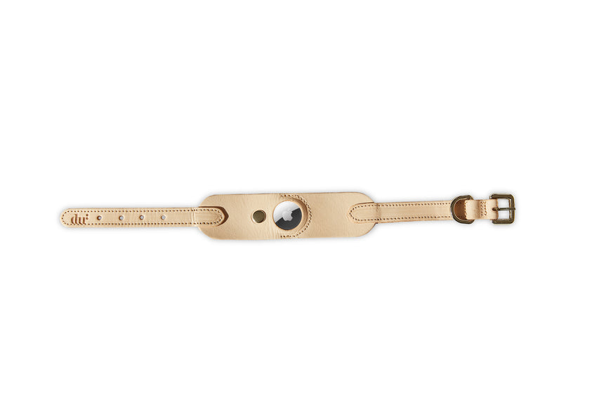 Leather Collar - Compatible with Apple AirTag