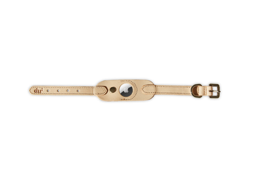 Leather Collar - Compatible with Apple AirTag