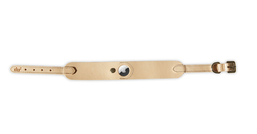 Leather Collar - Compatible with Apple AirTag