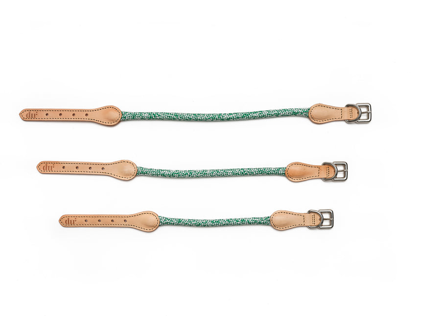 set-of-green-rope-collars